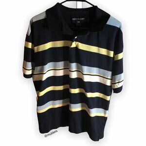 Regatta Sport Mens High Tech System Striped Polo Shirt XL